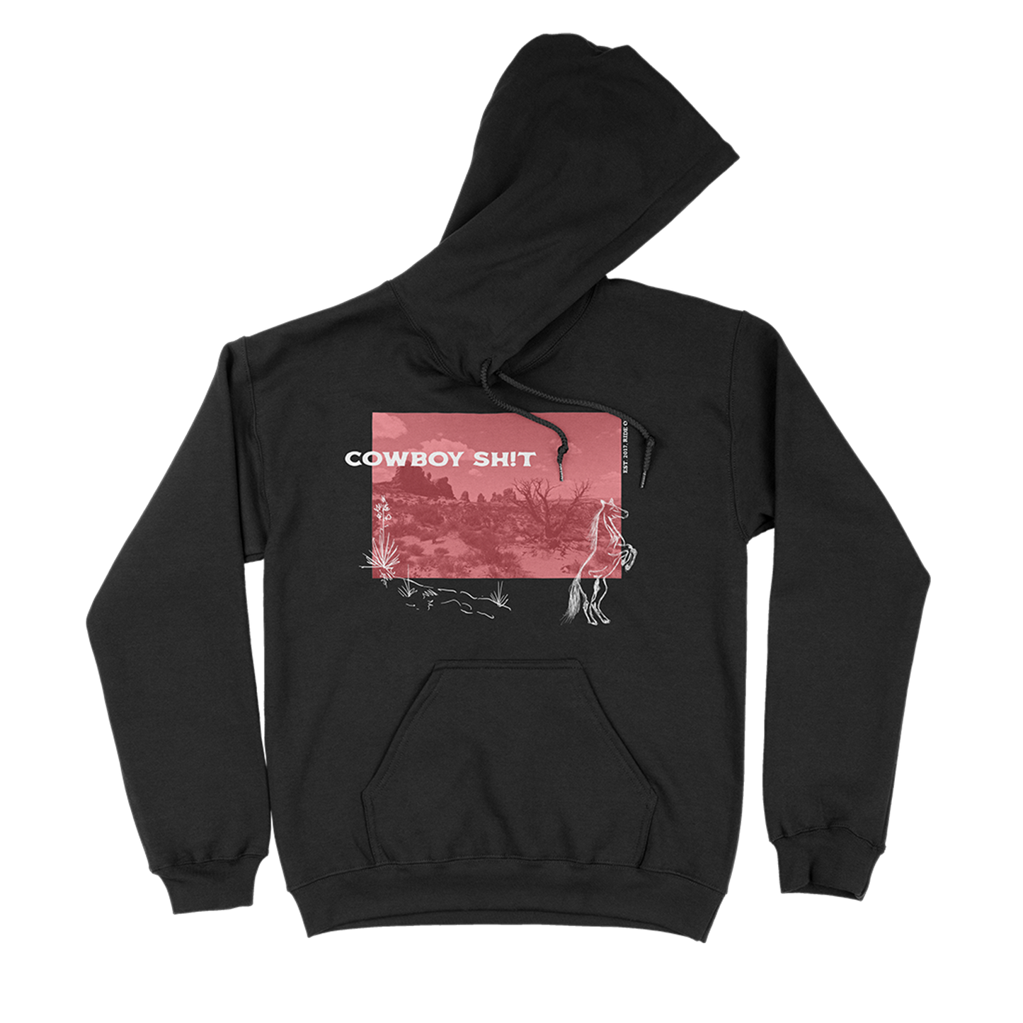 DESERT - Black Hoodie