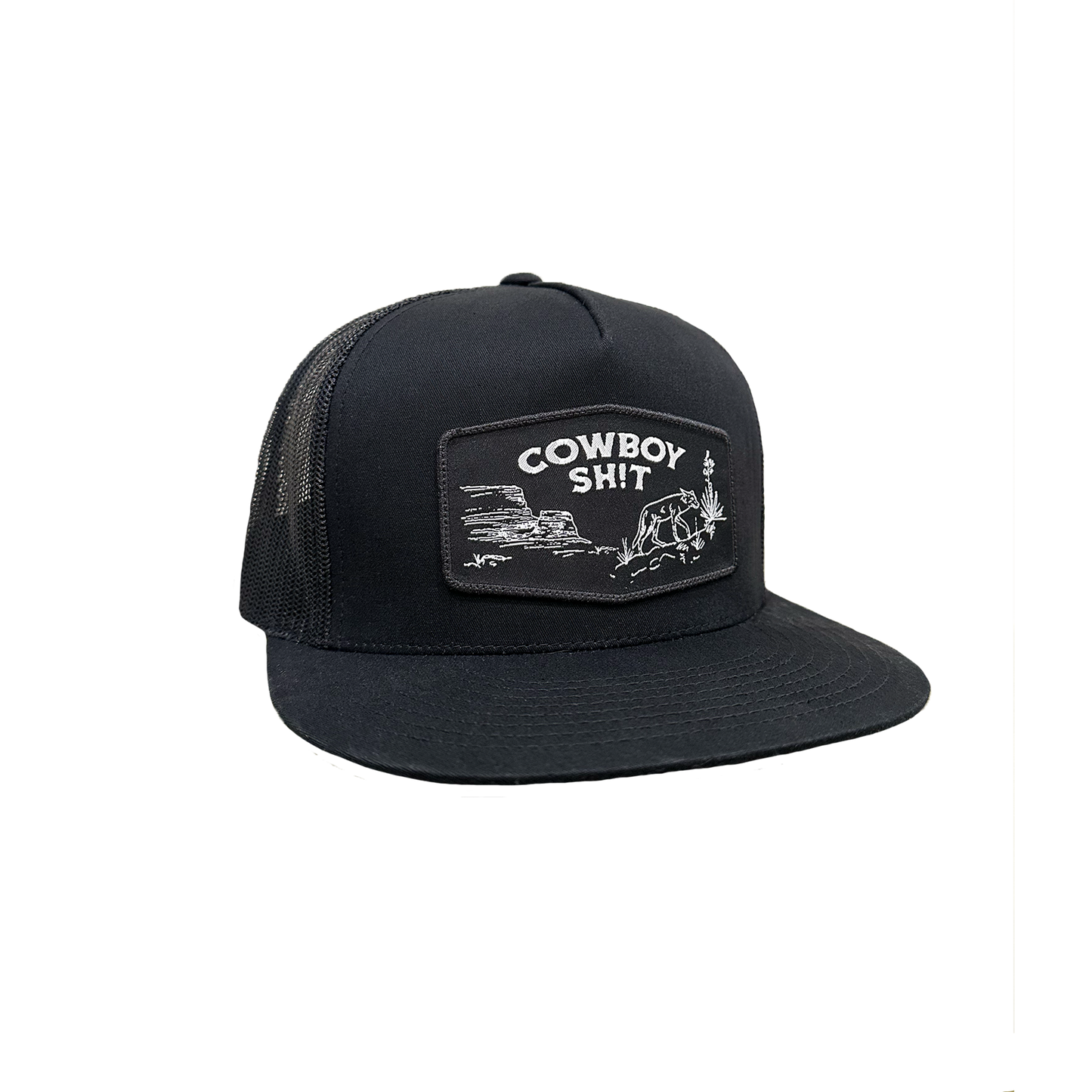 Old Soul Black Flat Brim