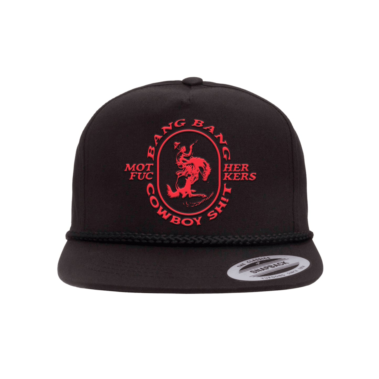WELCOME TO THE JUNGLE - Black Flat Brim