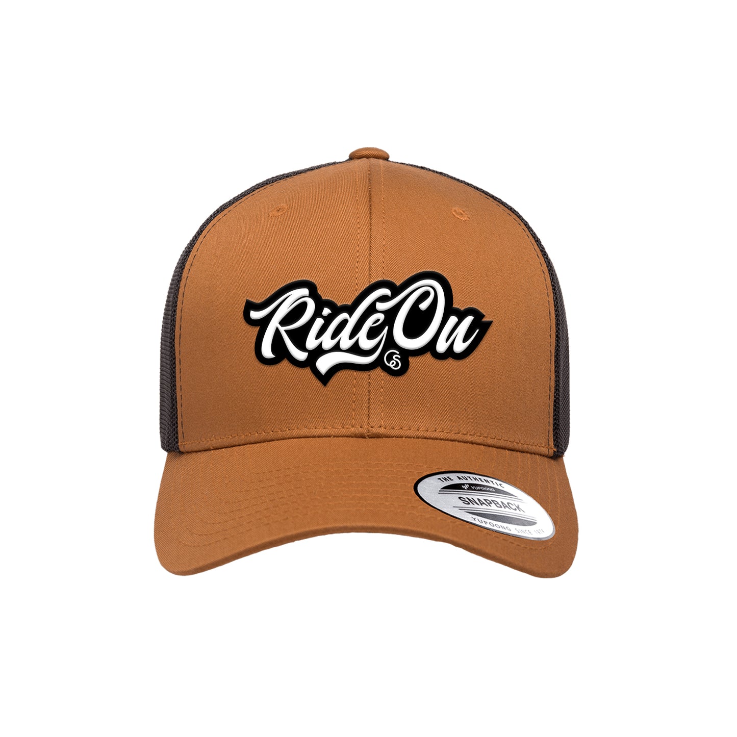 RIDE ON - Caramel/Black Curved Brim