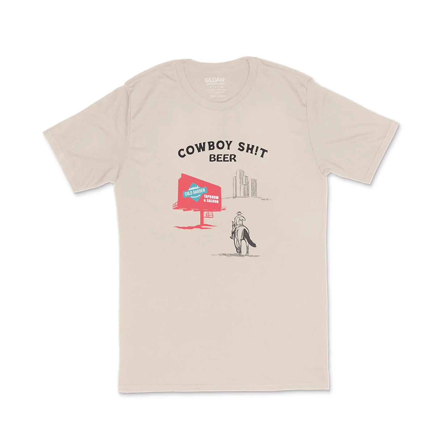 Cold Garden x Cowboy Sh!t Beer Tee