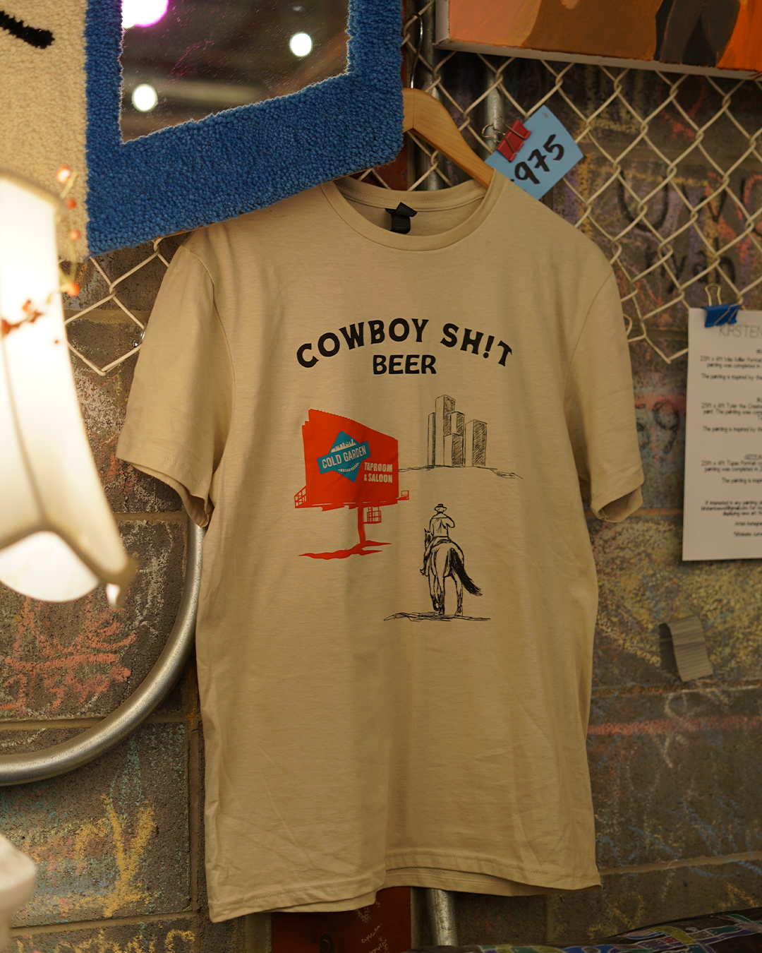 Cold Garden x Cowboy Sh!t Beer Tee