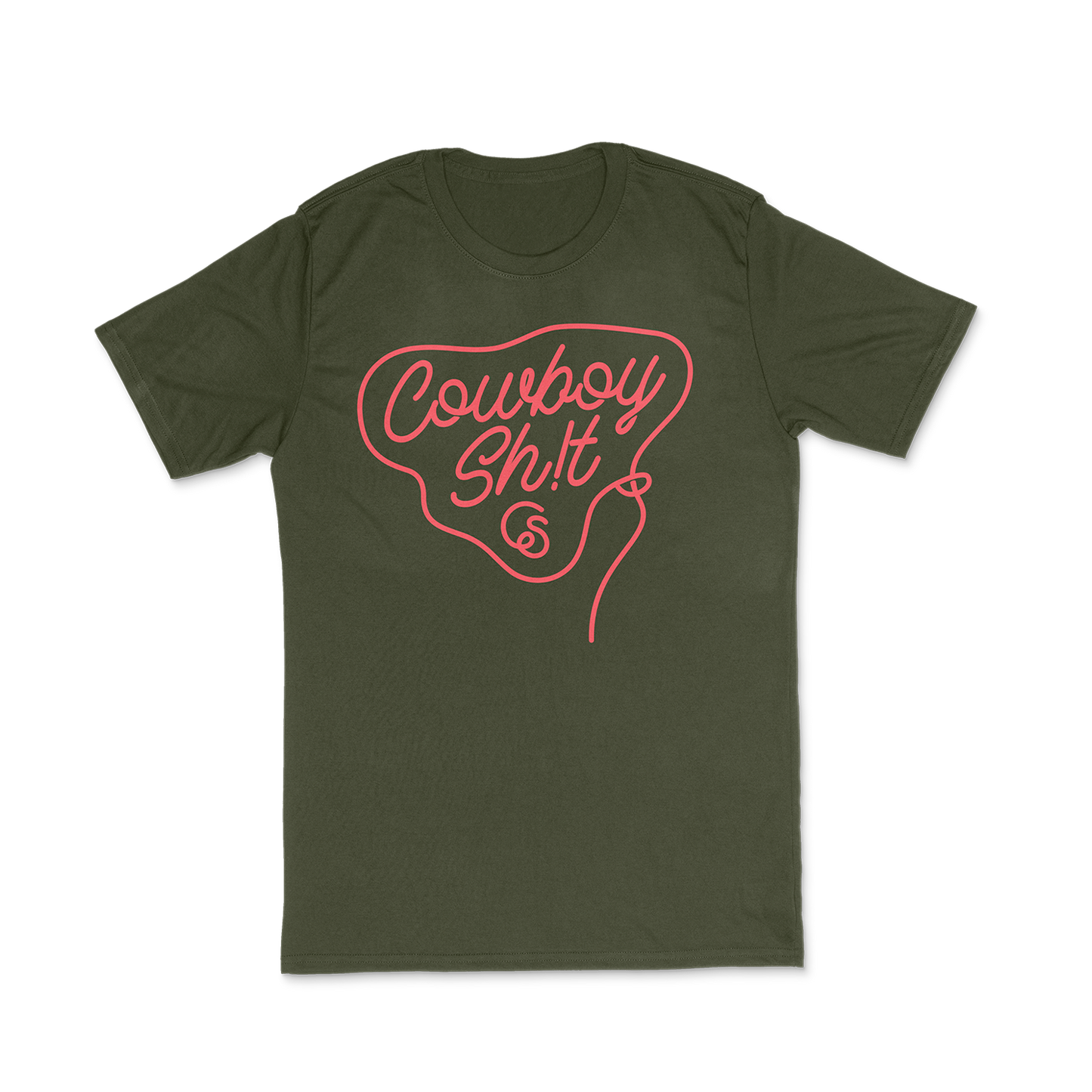 LASSO - Military Green Tee