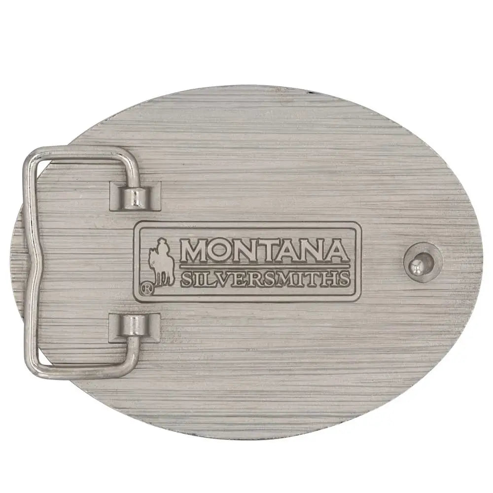 Cowboy Sh*t x Montana Silversmiths - Antiqued Belt Buckle