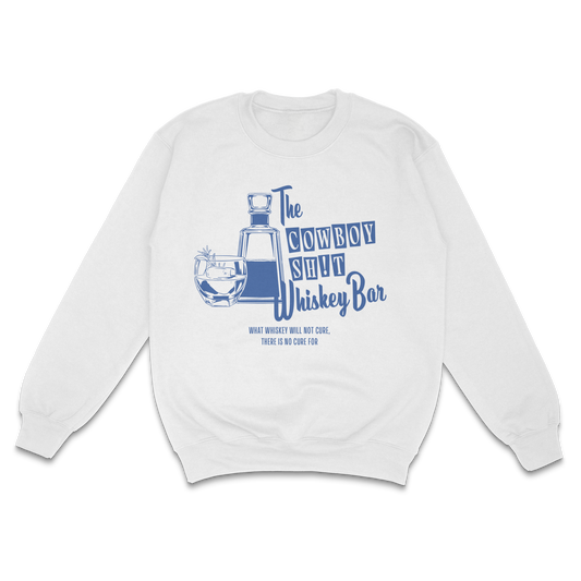 Cowboy Sh!t Whiskey Bar Crewneck Sweater