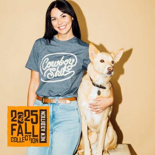 Tee - ROPE SH*T - Heather Navy