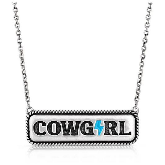 Cowgirl Sh!t x Montana Silversmiths Electric Cowgirl Necklace