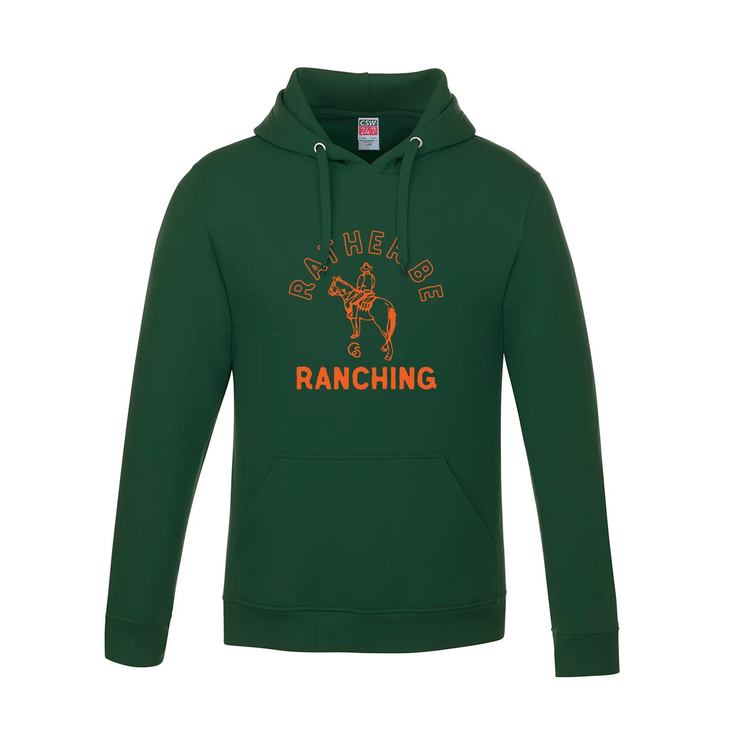 RATHER BE RANCHING - Forest Hoodie